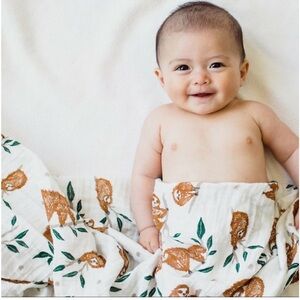 New🌟Anthropologie-Clementine Kids Slow Living
Swaddle -Sloth